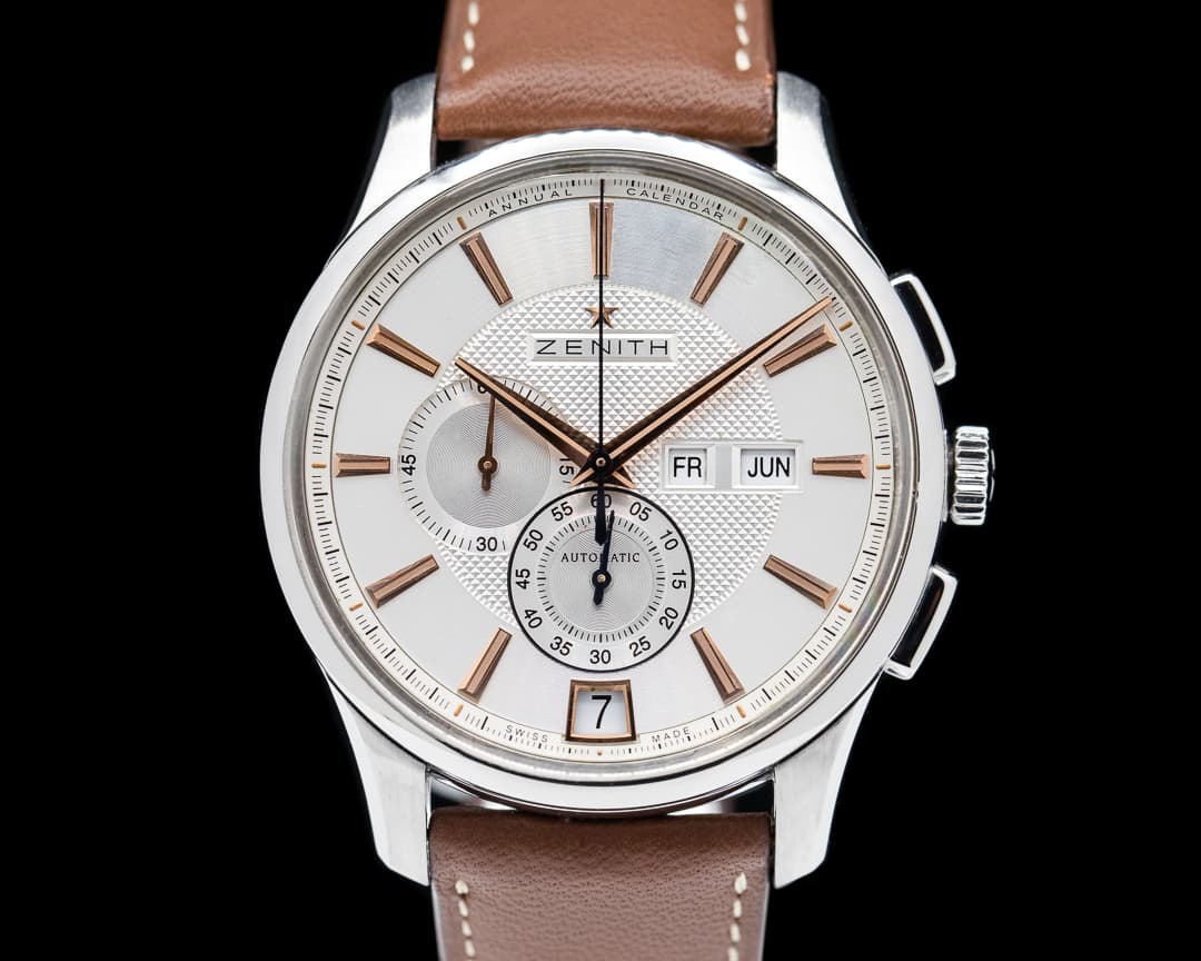 Zenith Captain Windsor Chronograph SS / Silver Dial 