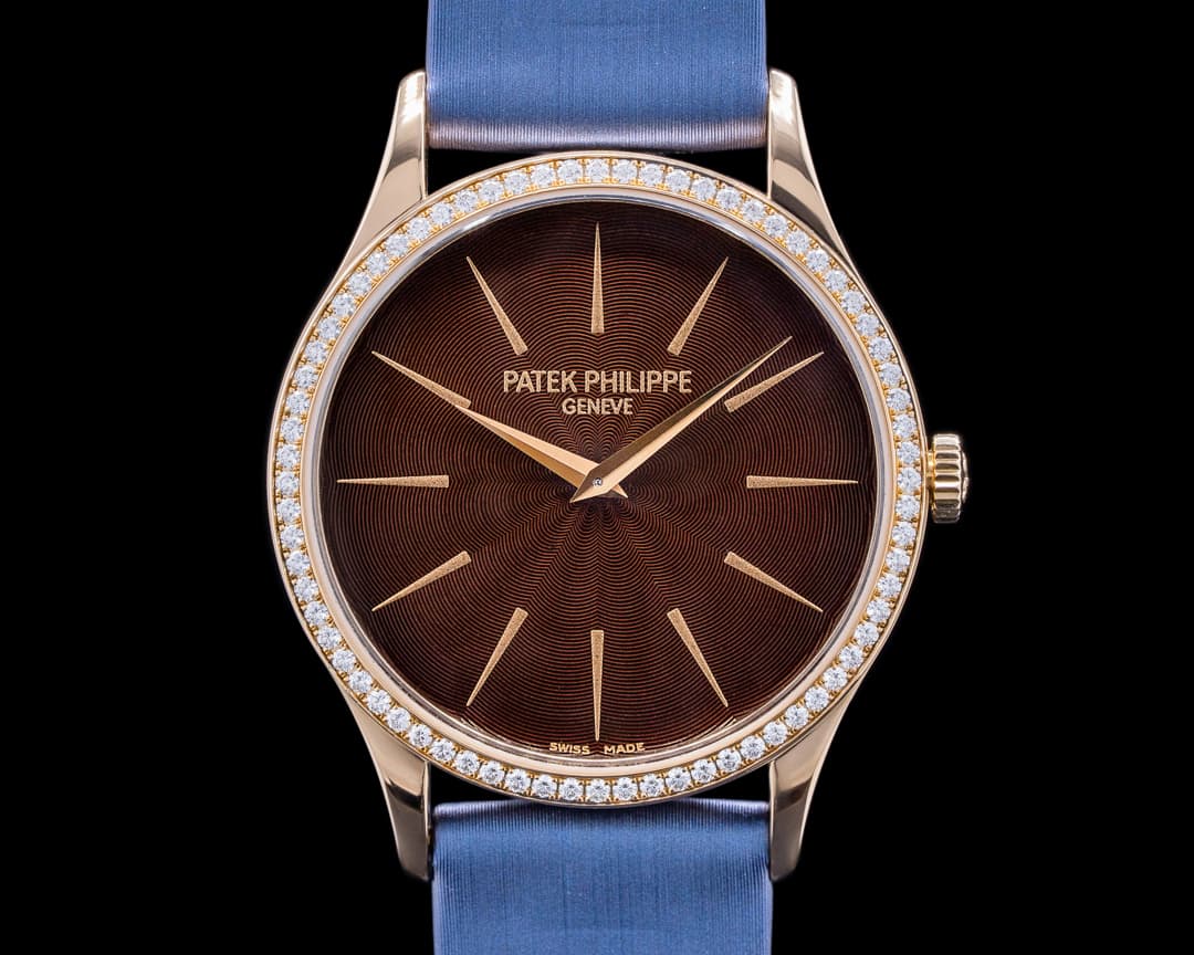 Patek Philippe Ladies Calatrava 4897R 18K Rose Gold Diamonds 