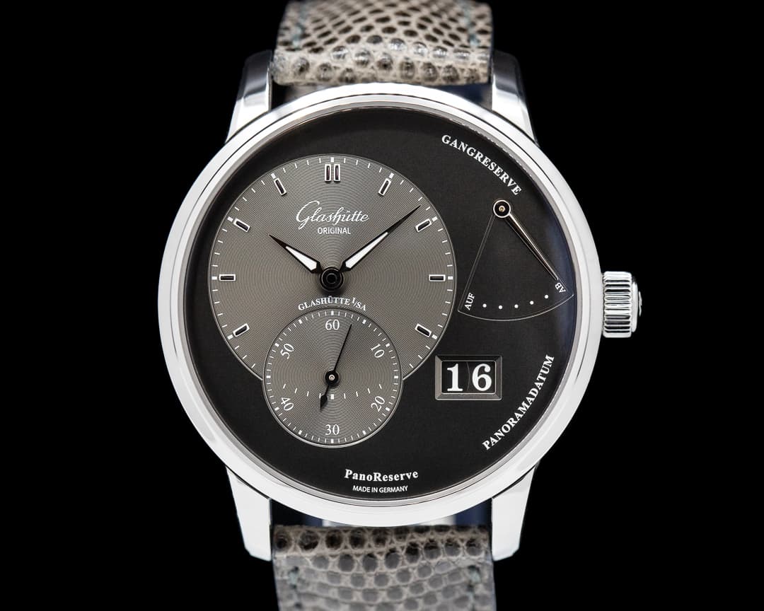 Glashutte Original PanoReserve Manual Wind Grey Dial SS 2022