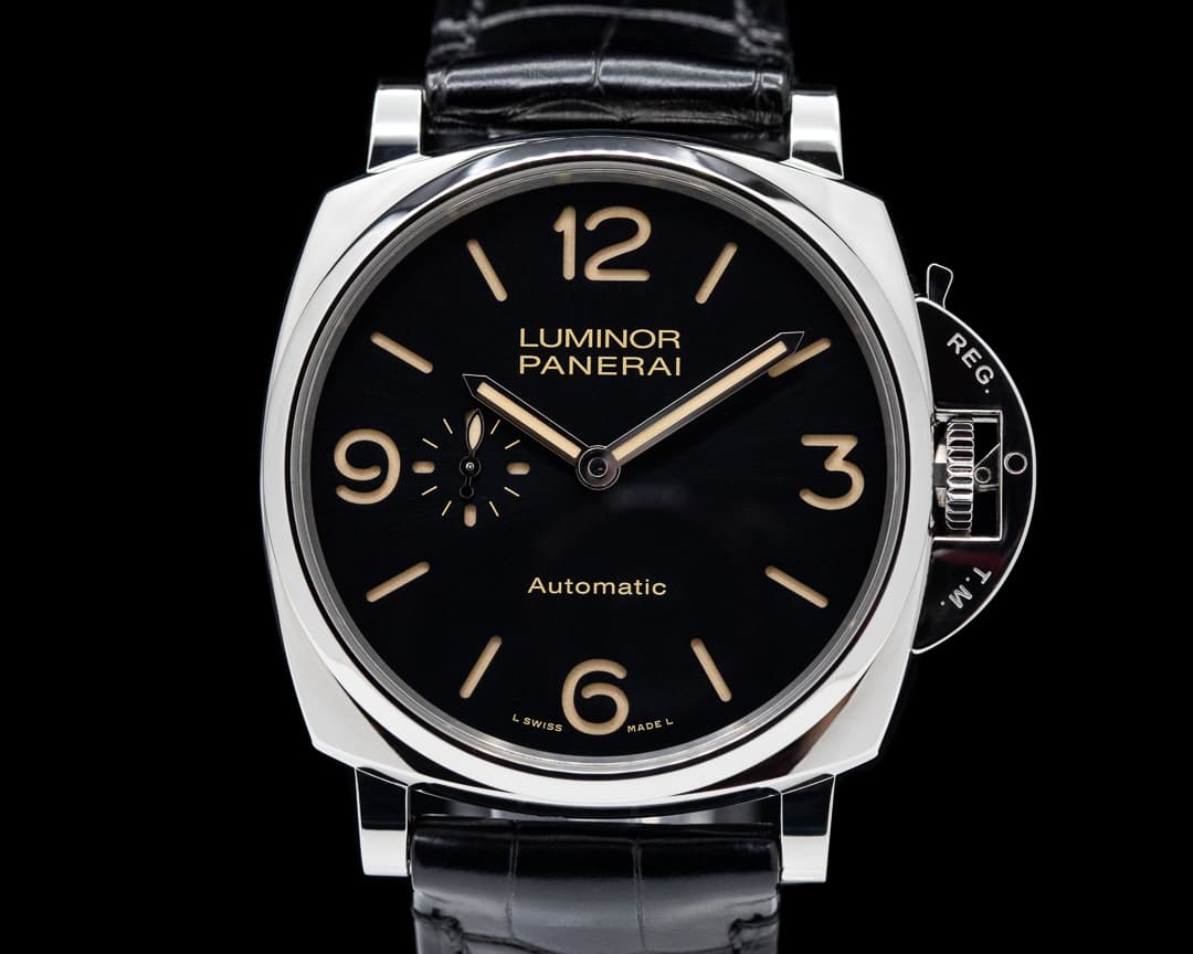 Panerai Luminor Due 45mm 3 Days Automatic Black Dial
