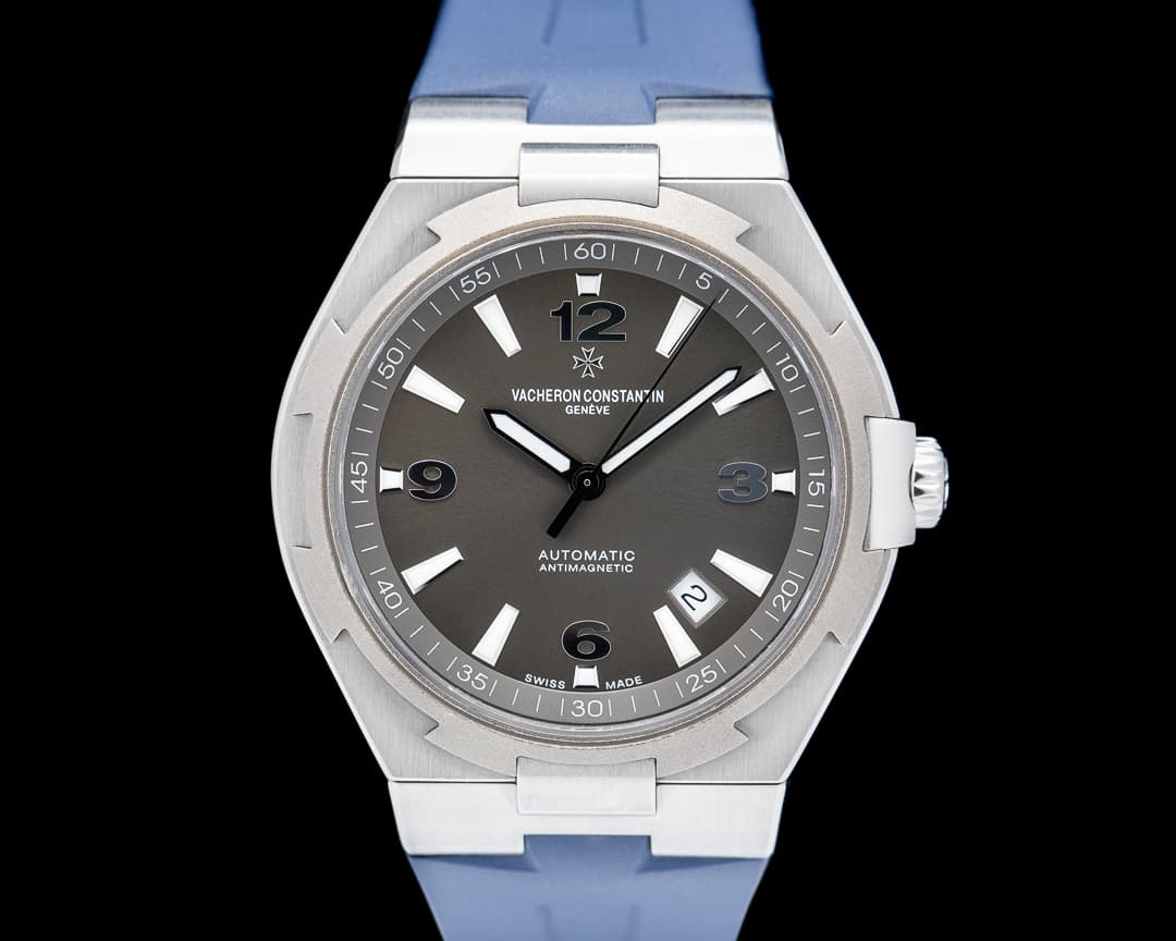 Vacheron Constantin Overseas "Deep Stream" Automatic Grey Dial Titanium / SS 