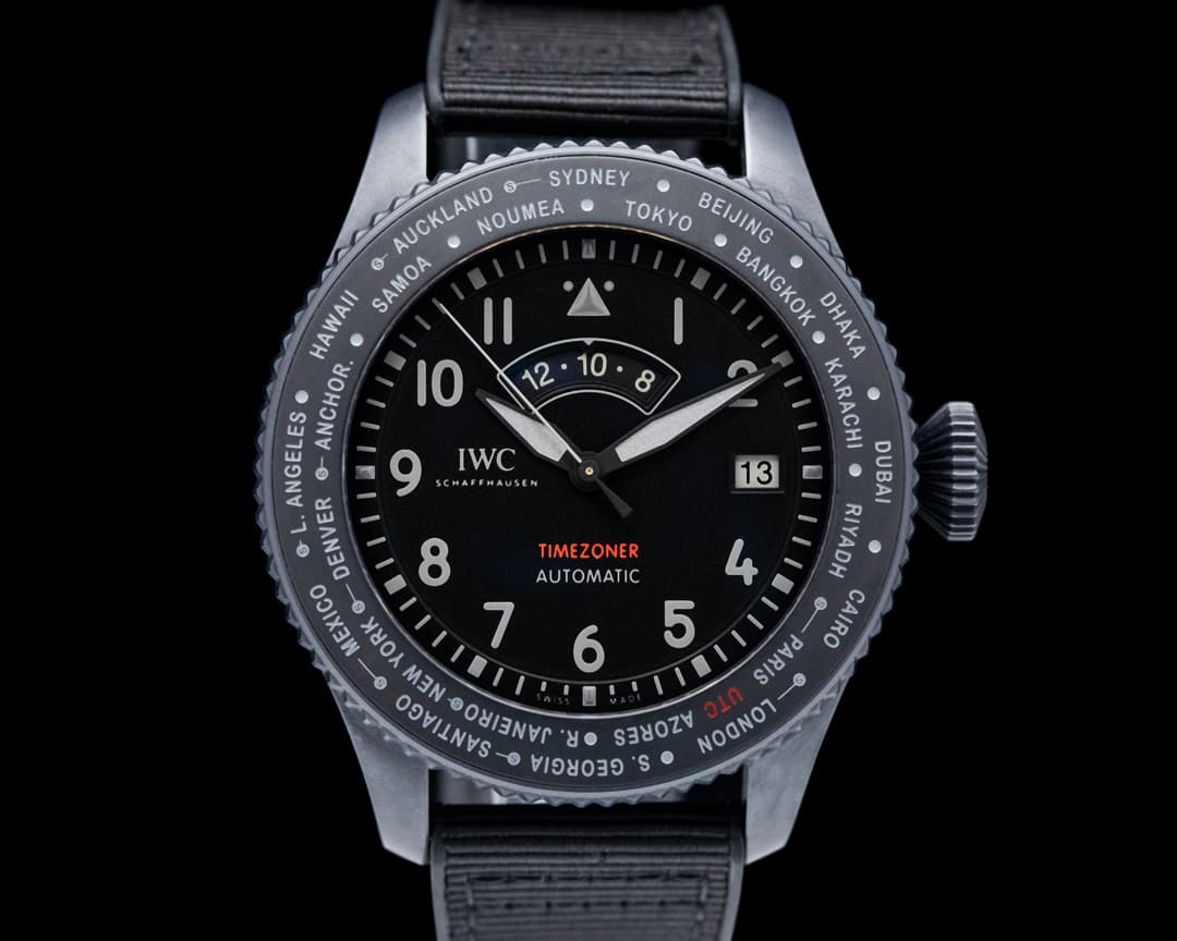 IWC Pilots Watch Timezoner Top Gun Edition IW395505 LIMITED