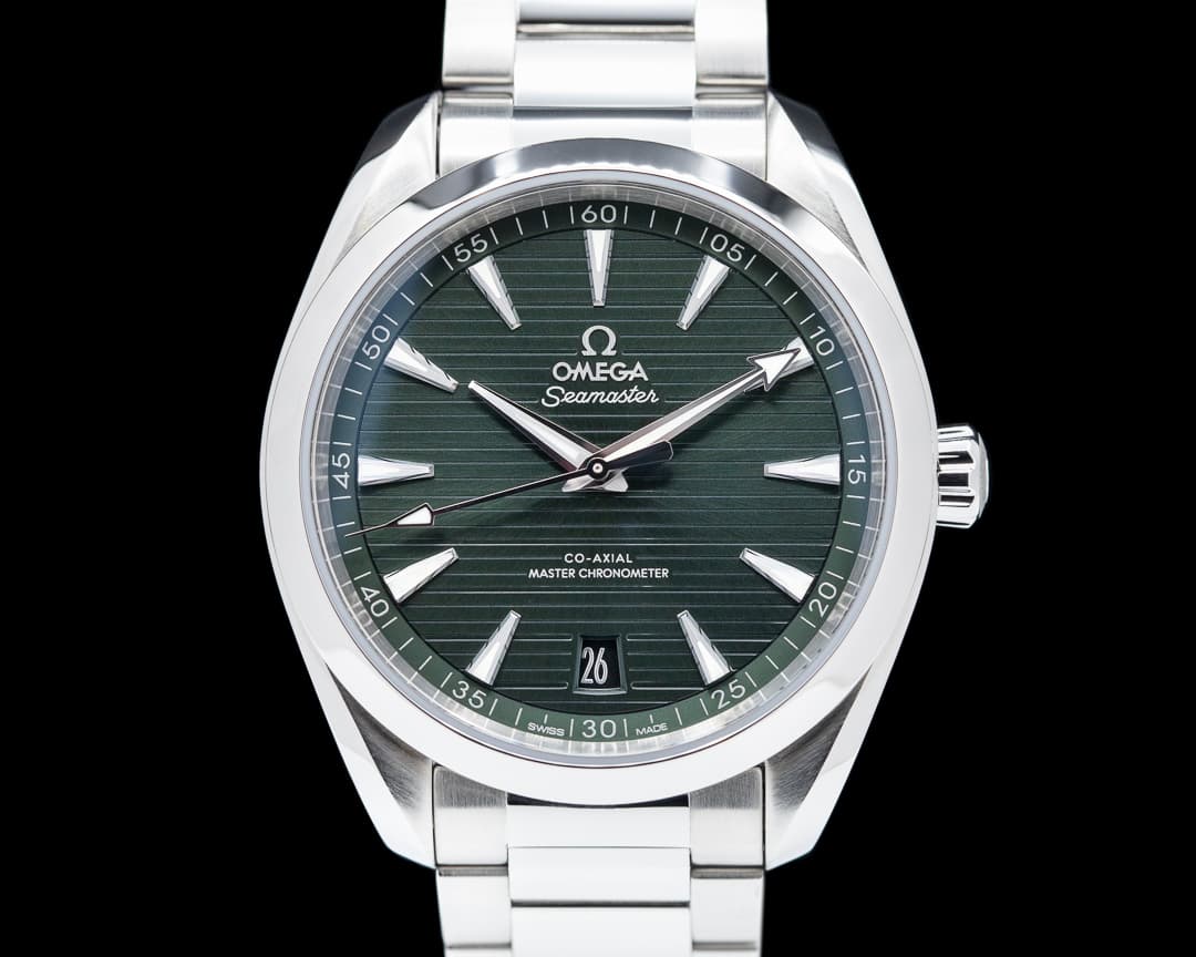Omega Seamaster Aqua Terra Co-Axial Master Green Dial SS / SS 41mm 