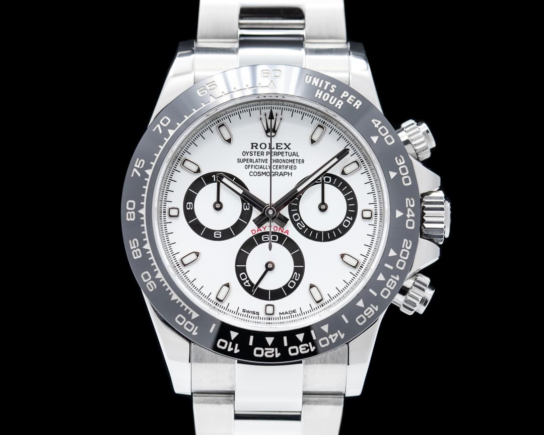 Rolex Daytona 116500LN Ceramic Bezel SS / White Dial