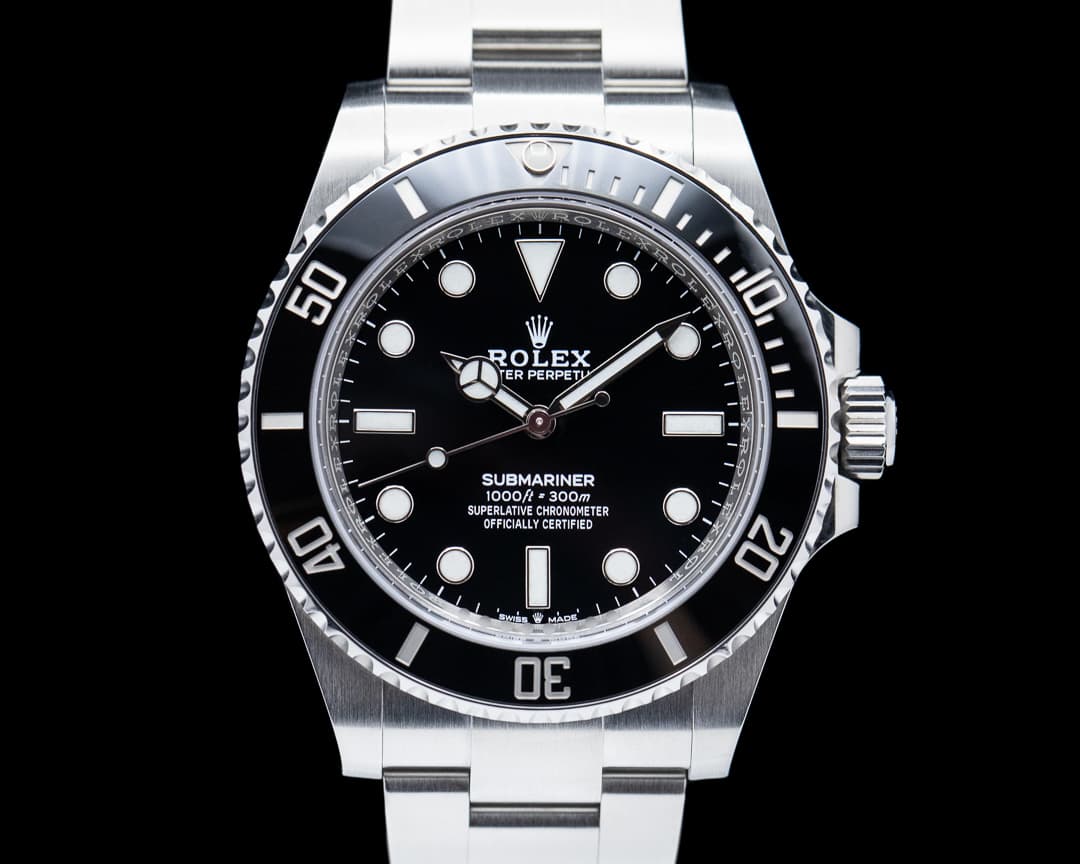 Rolex Submariner 124060 No Date Ceramic Bezel 41MM 2020