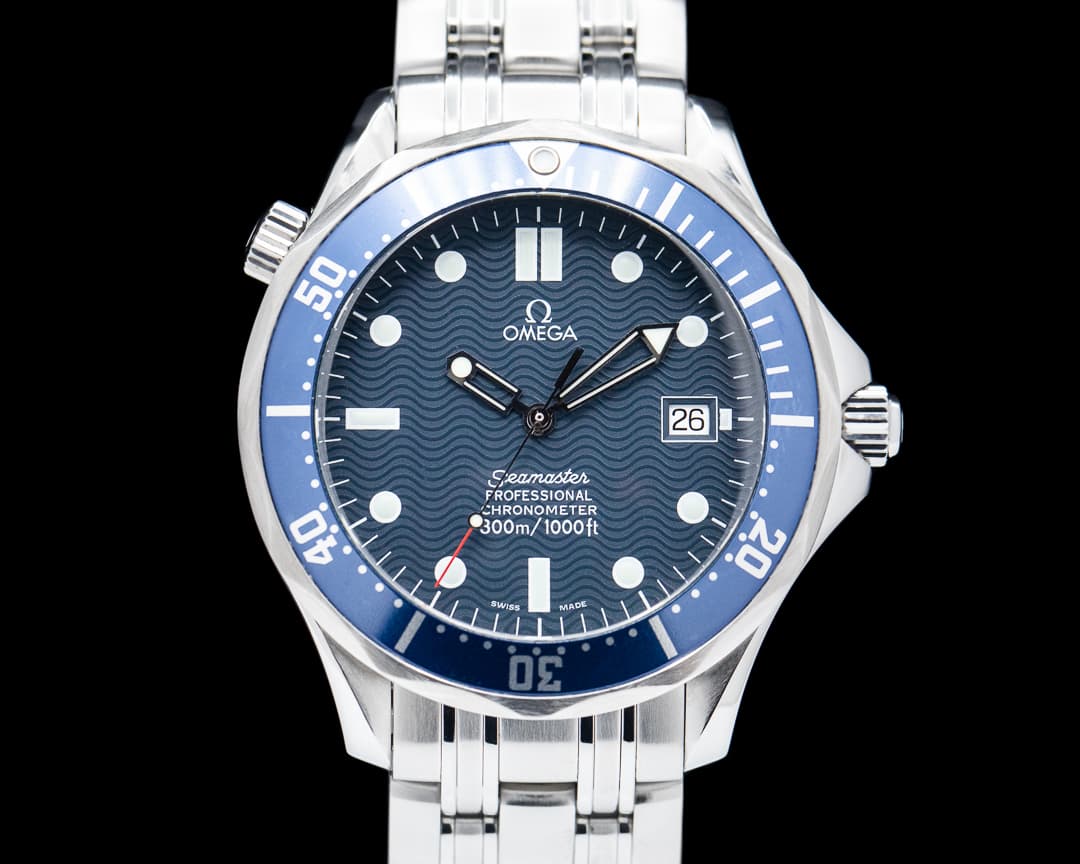 Omega Seamaster Professional Blue Dial SS 
