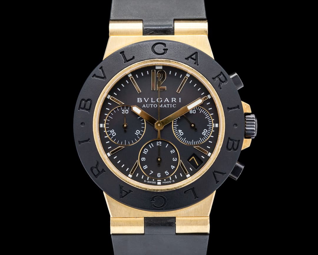 Bulgari Diagono Chronograph 18k Yellow Gold