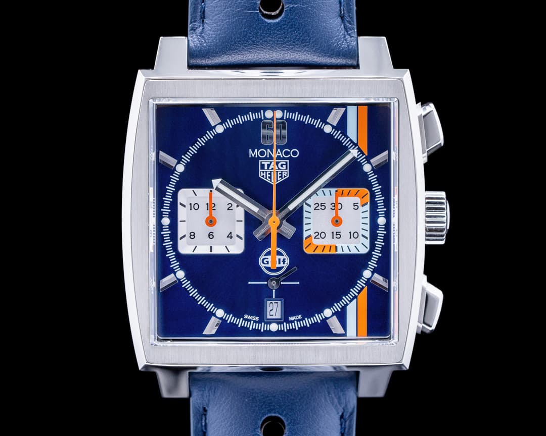 Heuer Monaco Gulf Chronograph 