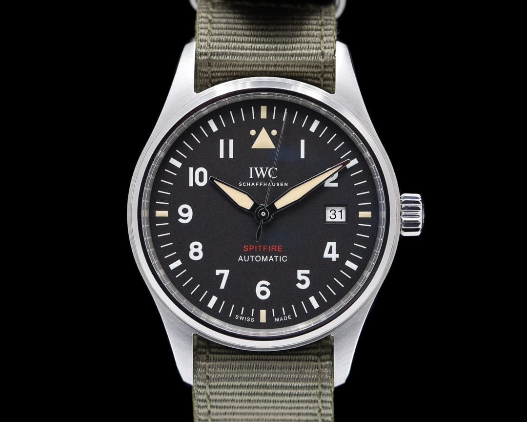 IWC Pilot's Watch Automatic Spitfire SS/Textile Strap