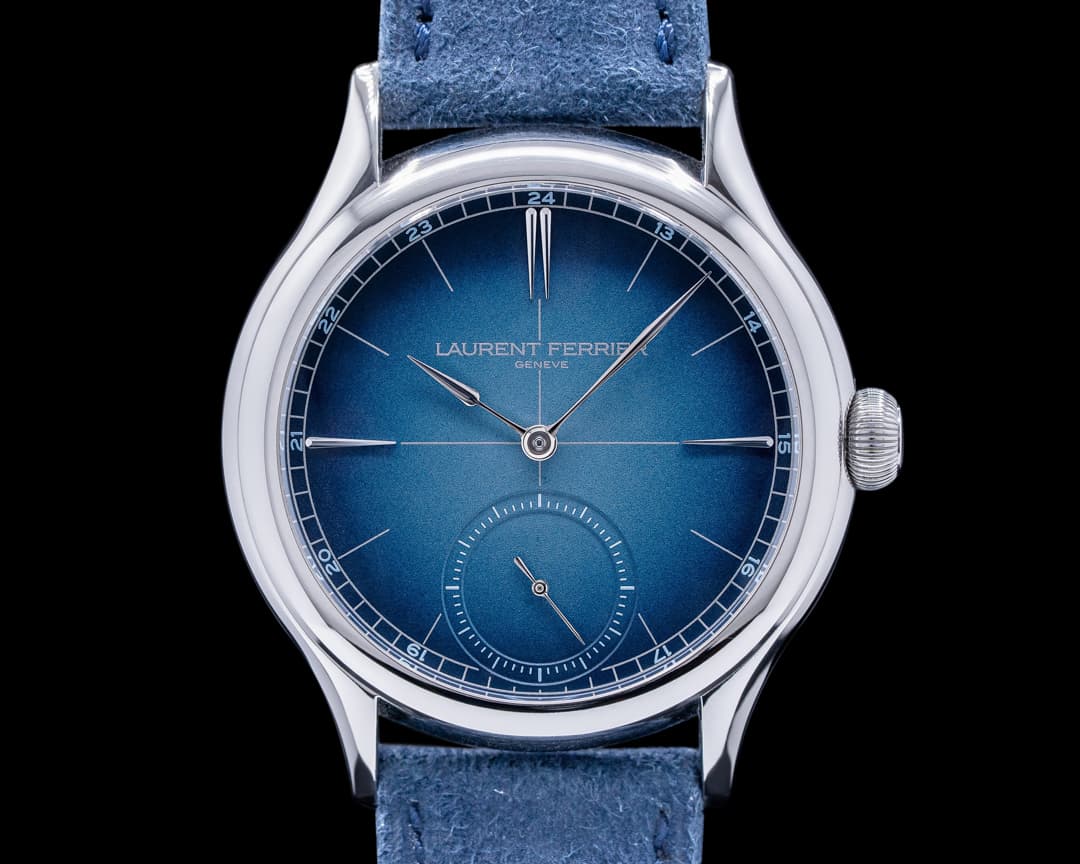 Laurent Ferrier Blue Classic Origin Titanium 2023