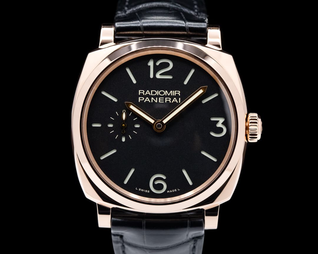Panerai Radiomir Rose Gold Manual Wind 42MM