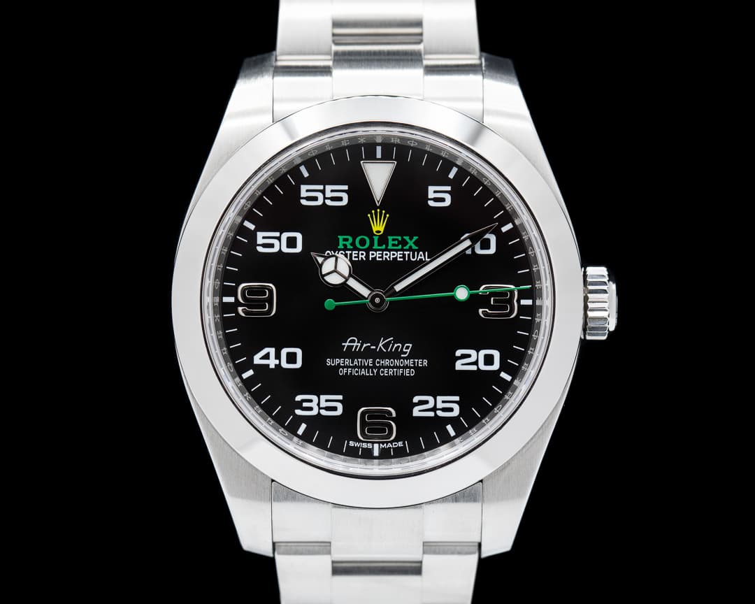 Rolex Air King 116900 Black Dial SS