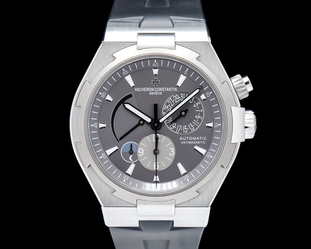 Vacheron Constantin Overseas 47450 Dual Time SS Grey Dial