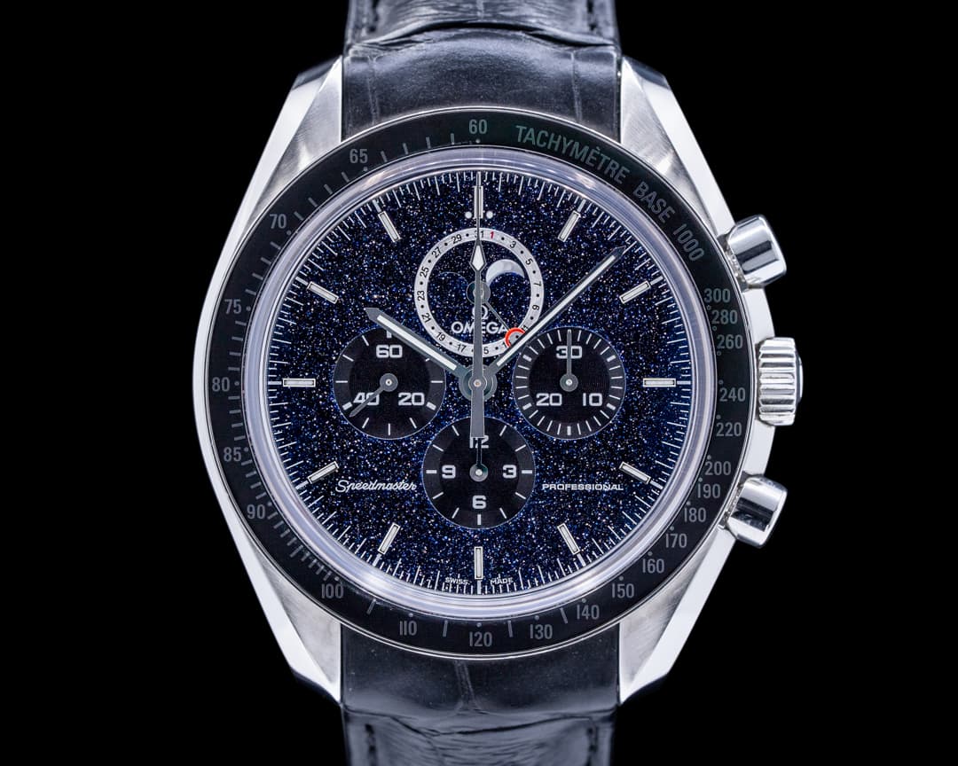 Omega Speedmaster Professional Moon Aventurine Dial