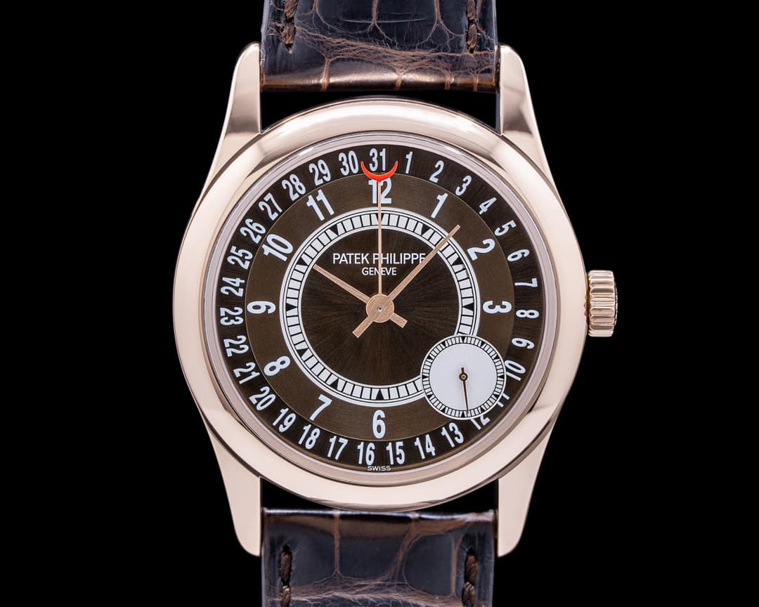 Patek Philippe 6000R Brown Dial Rose Gold / Deployant