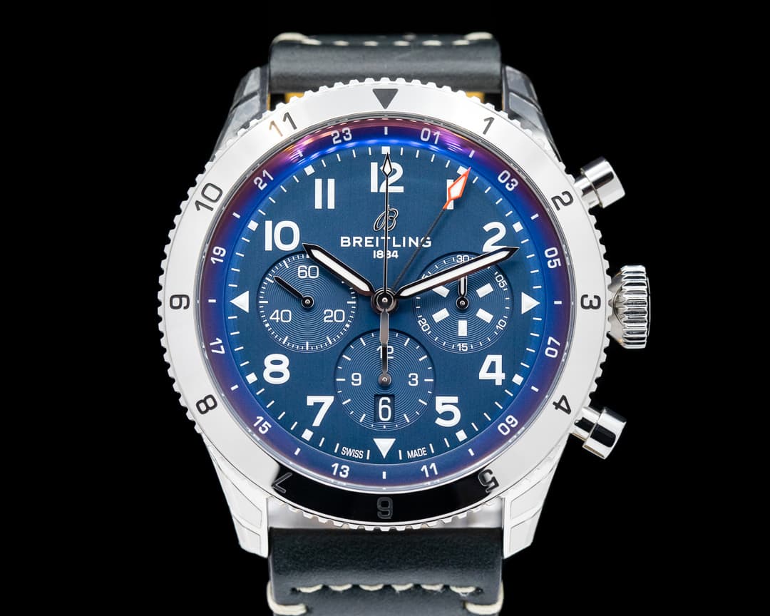 Breitling Super Avi B04 Chronograph GMT Blue UNWORN 