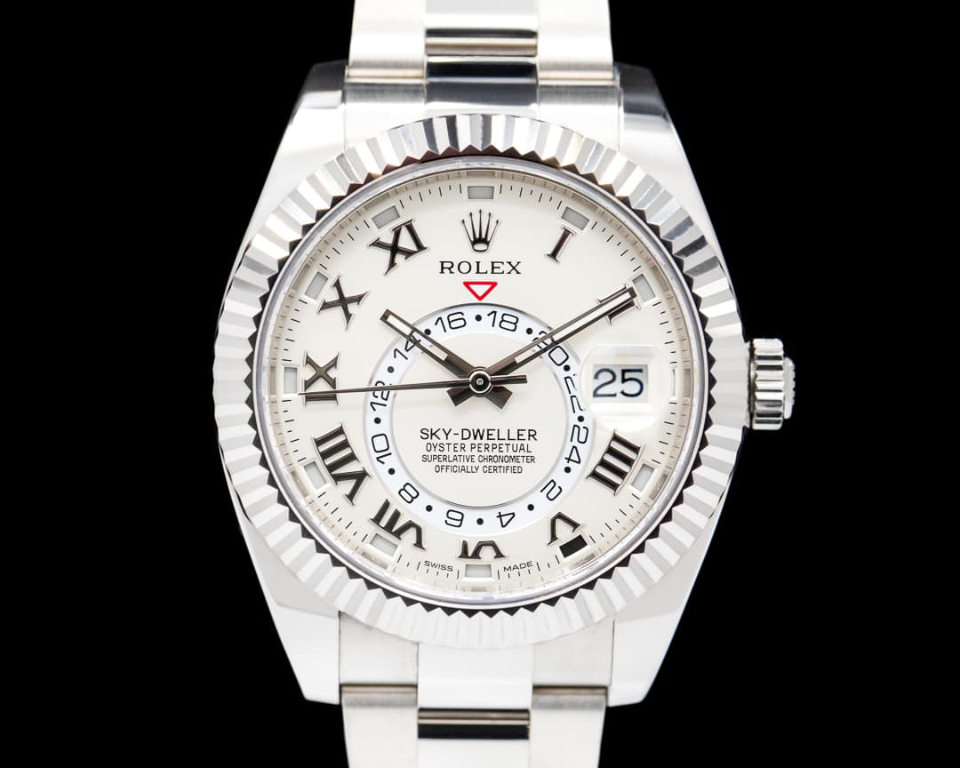 Rolex Sky Dweller 326939 18K White Gold / White Gold