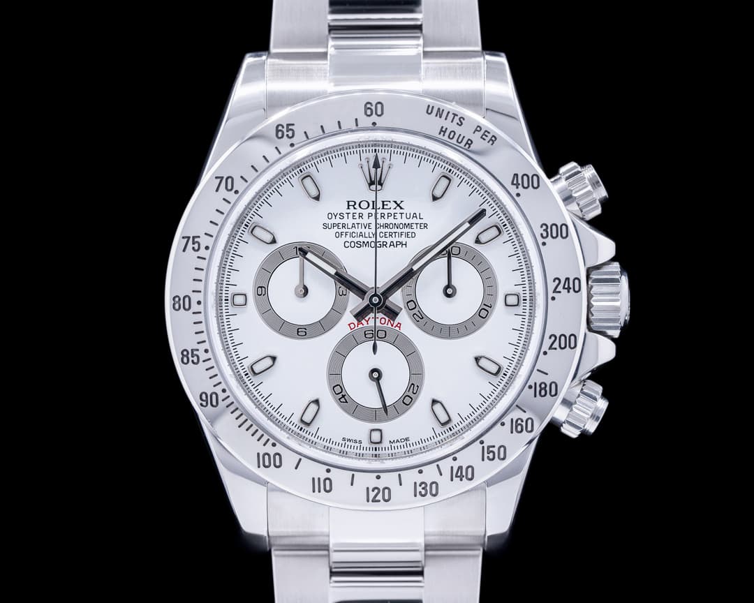 Rolex Daytona 116520 White Dial SS