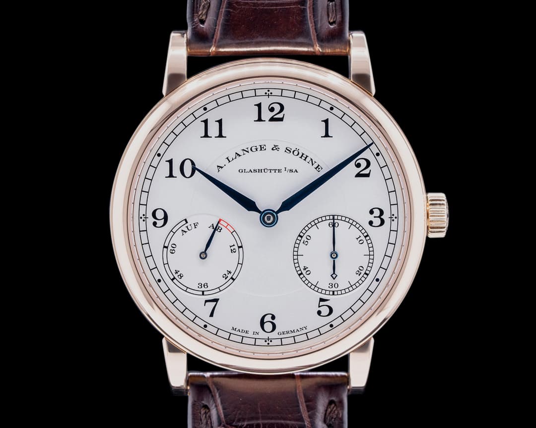 A. Lange and Sohne 1815 Up & Down 234.032 18K Rose Gold 