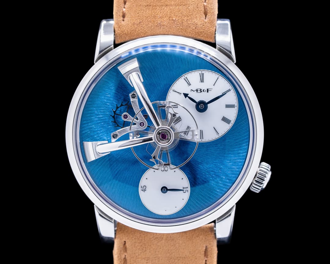 MB&F MB&F LM101 Legacy Machine SS / Blue Dial UNWORN
