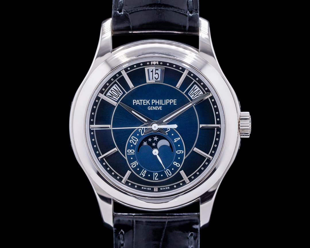 Patek Philippe Annual Calendar 5205G Blue Dial 18K White Gold 2022 