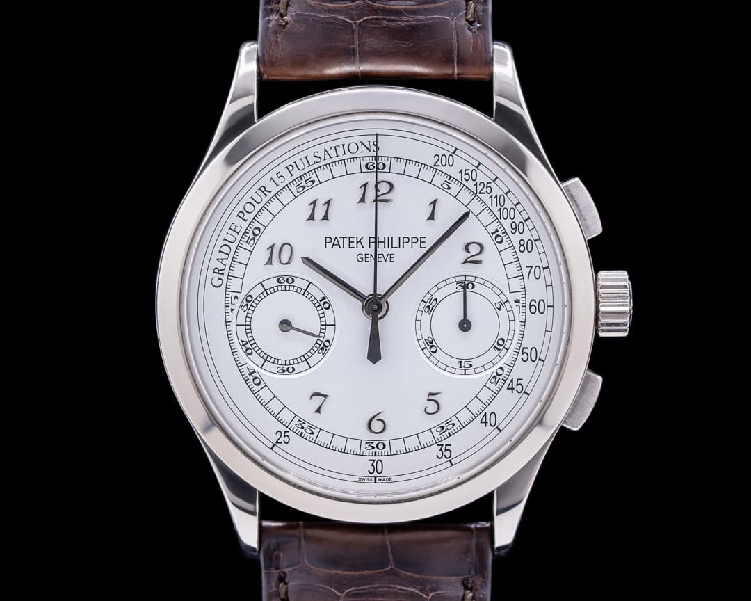 Patek Philippe Chronograph 5170G 18K White Gold / Silver Pulsation 
