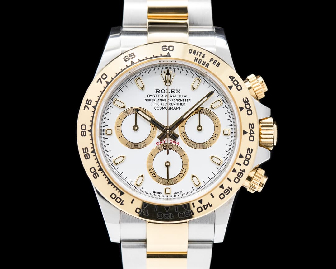 Rolex Daytona White Dial 18K Yellow Gold / SS 2019