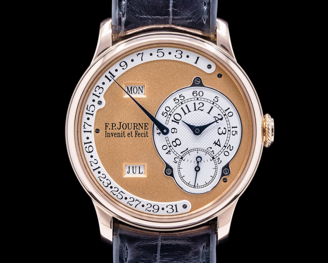 F. P. Journe Octa Calendrier 18K Rose Gold / Gold Dial 38MM 