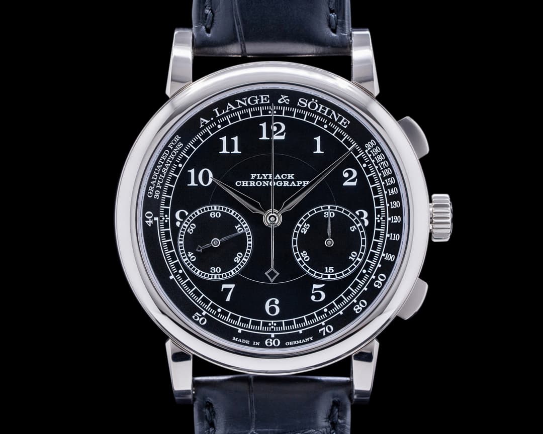 A. Lange and Sohne 1815 414.028 Chronograph 18K White Gold