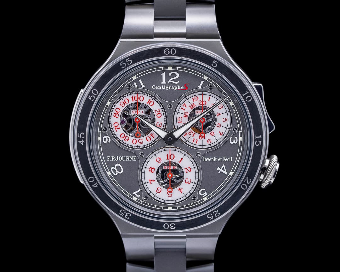 F. P. Journe Centigraphe CTS2 LineSport Titanium / Bracelet 2024 FPJ SERVICE
