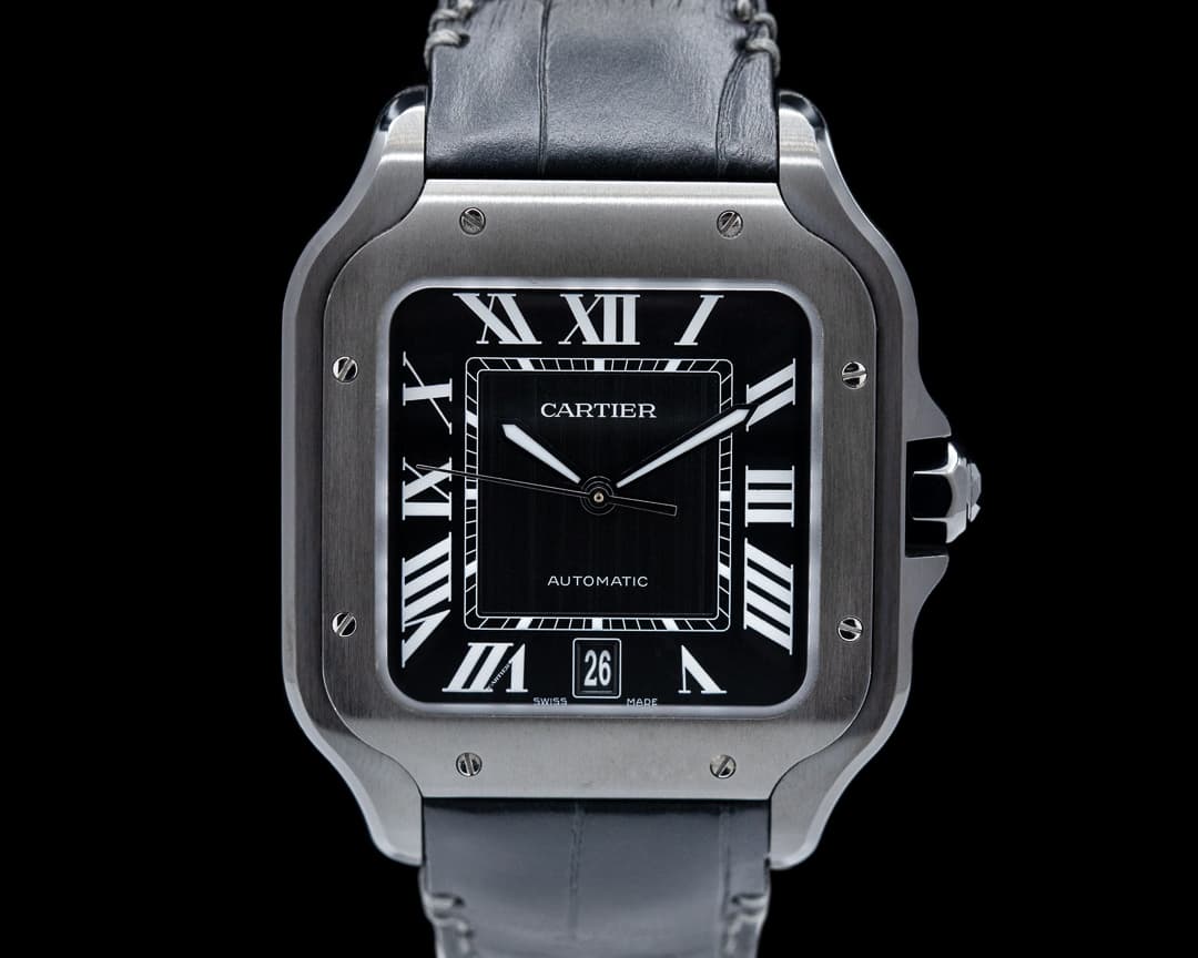 Cartier Santos Black DLC