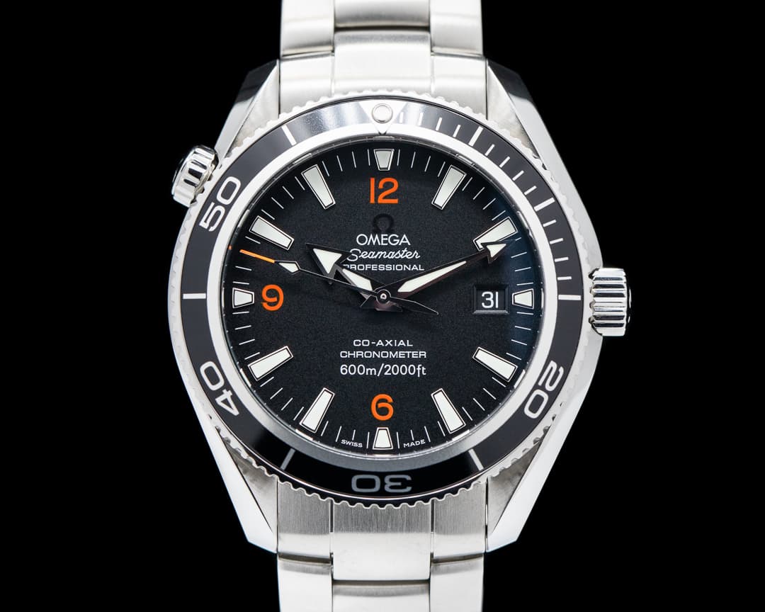 Omega Seamaster Planet Ocean Black Dial SS/SS 42MM