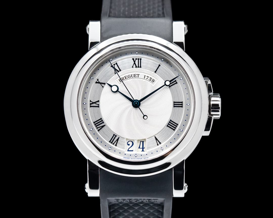 Breguet Marine Big Date SS / Rubber