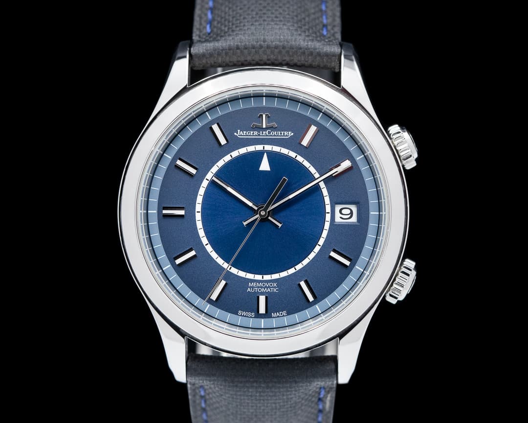 Jaeger LeCoultre Master Memovox SS Boutique Edition BLUE Dial