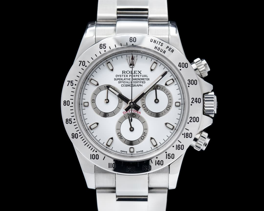Rolex Daytona 116520 White Dial SS