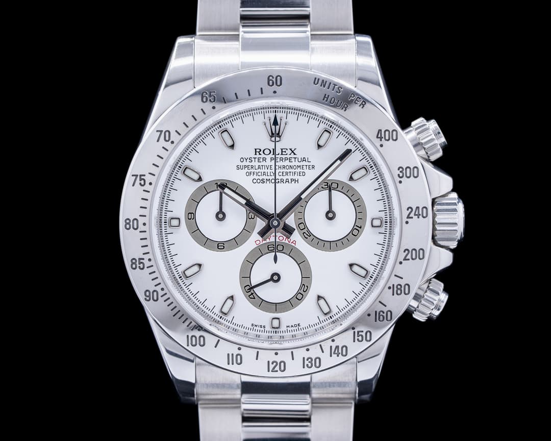Rolex Daytona 116520 White Dial SS