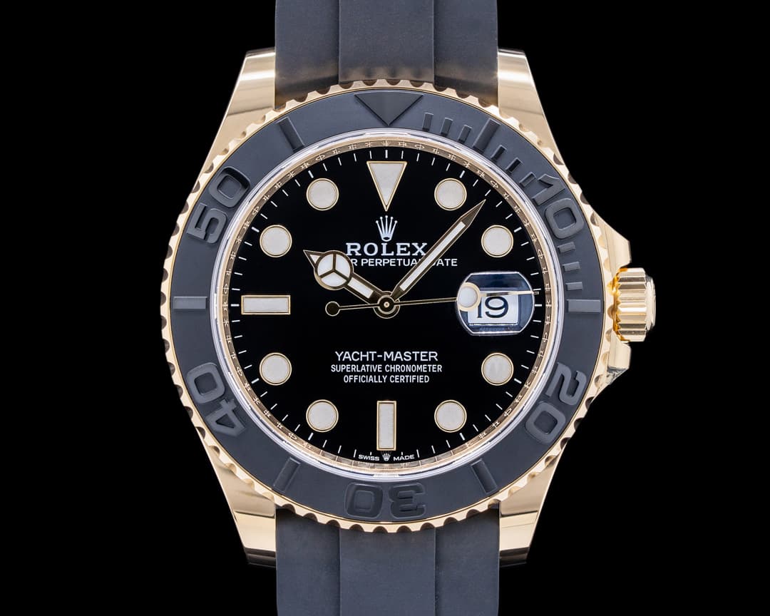 Rolex Yacht Master 18K Yellow Gold / Rubber 42MM 2022