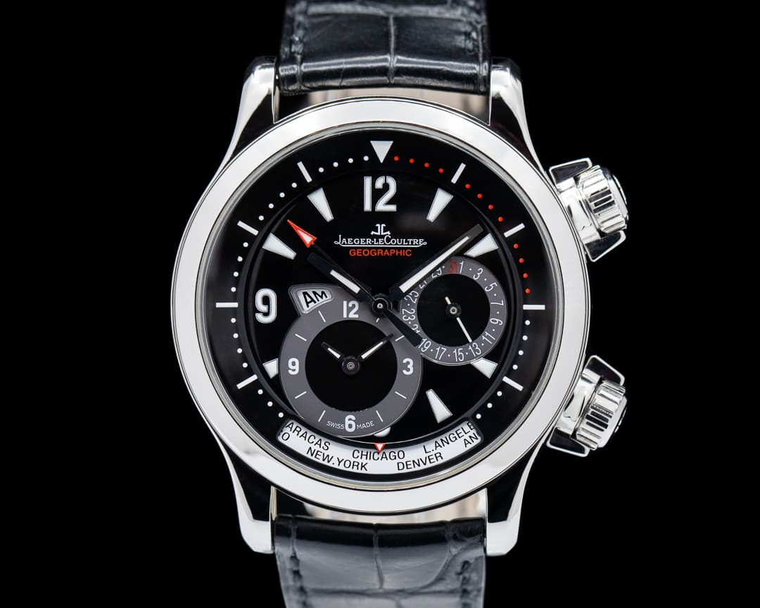 Jaeger LeCoultre Master Compressor Geographic SS 
