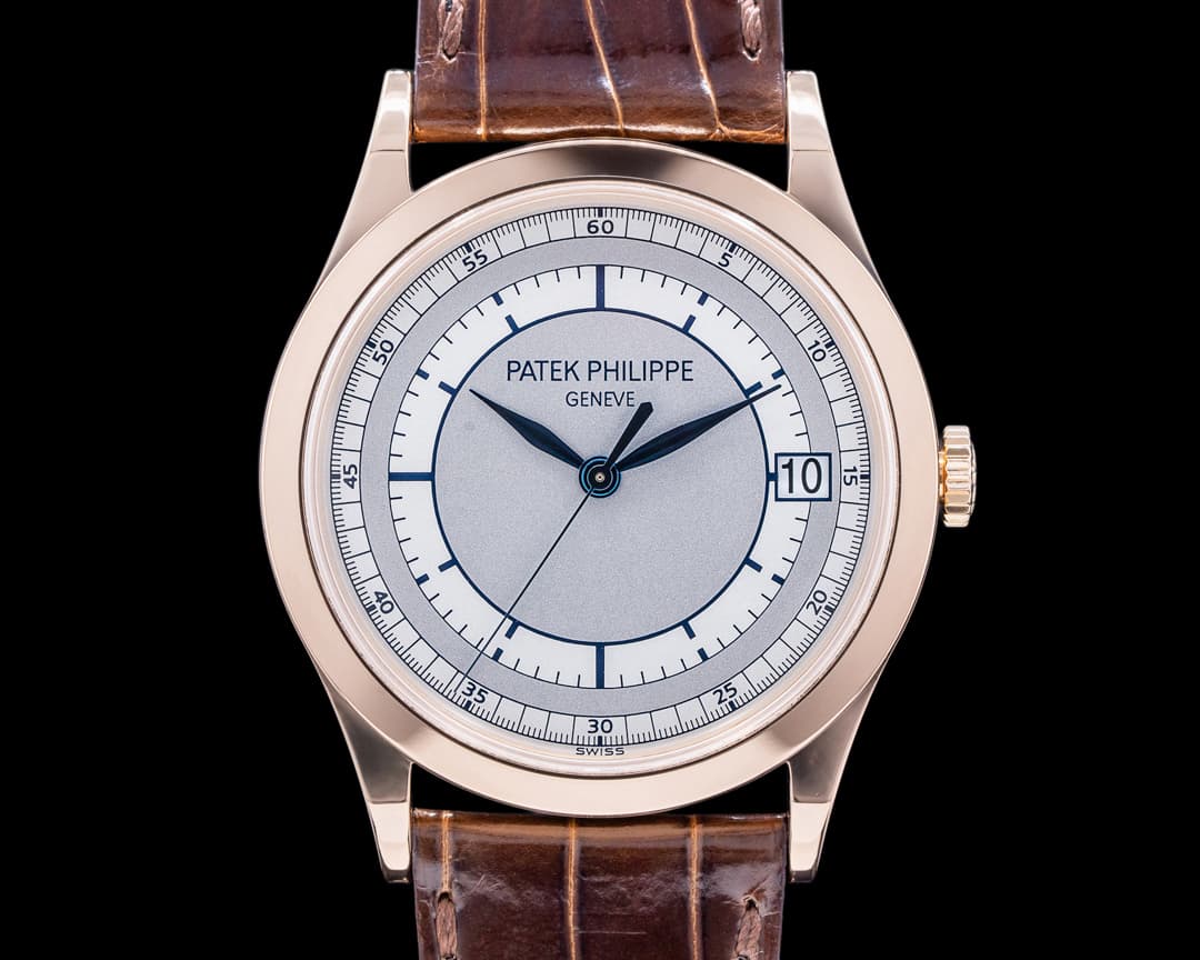 Patek Philippe Calatrava 5296R 18K Rose Gold Sector Dial