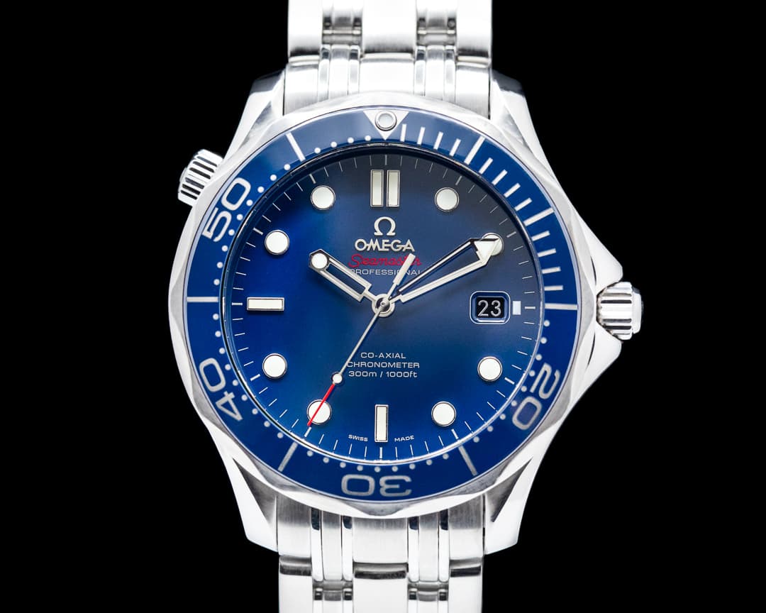 Omega Seamaster Professional Blue Dial 300m Co-Axial SS