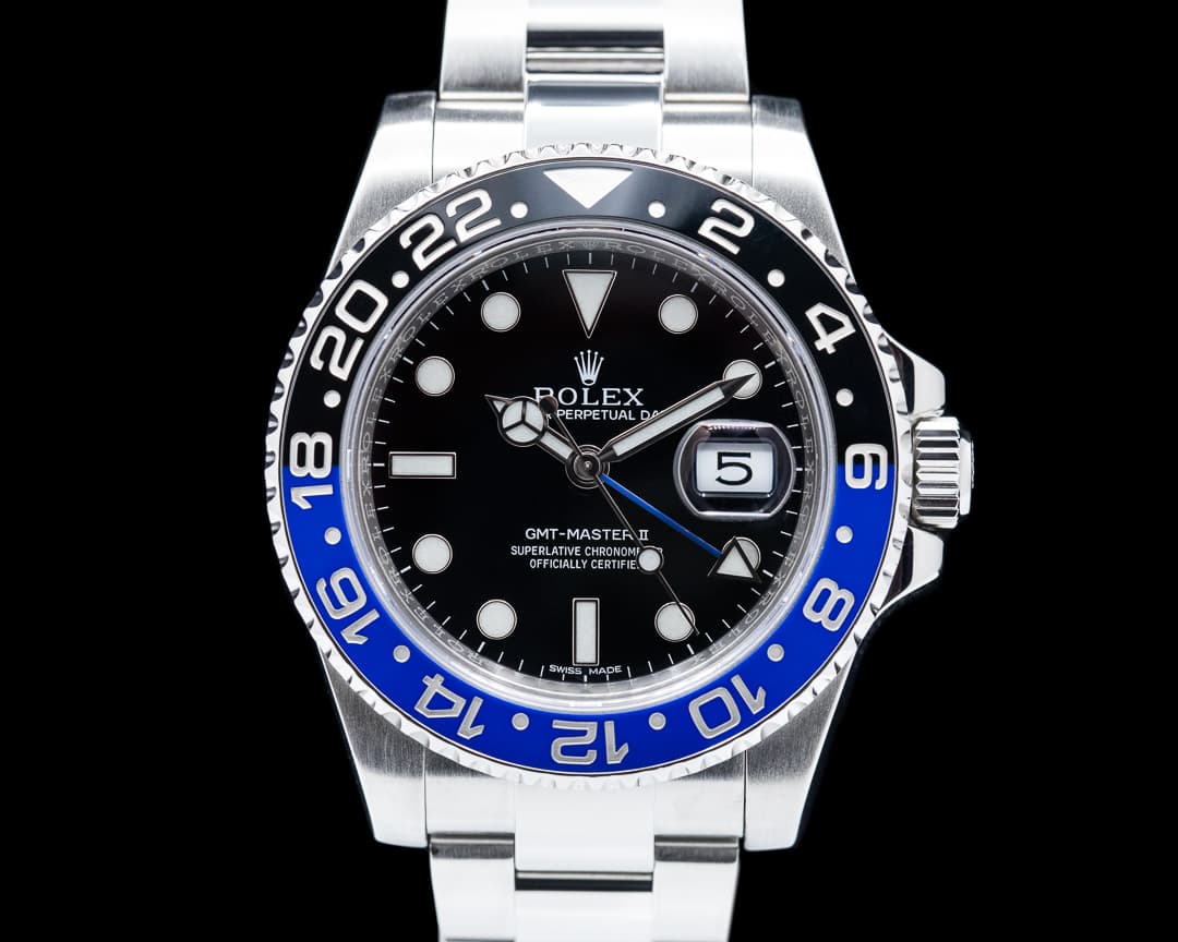 Rolex GMT Master II 116710 Ceramic "Batman" SS 