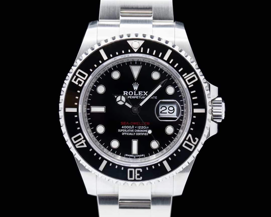 Rolex Sea Dweller 126600 RED 43MM SS