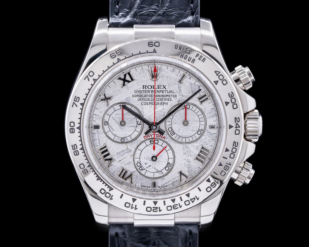 Rolex Daytona 116519 18K White Gold / Meteorite