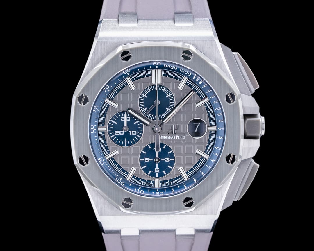 Audemars Piguet 26400I0 Royal Oak Offshore Grey Ceramic Bezel Titanium / Rubber