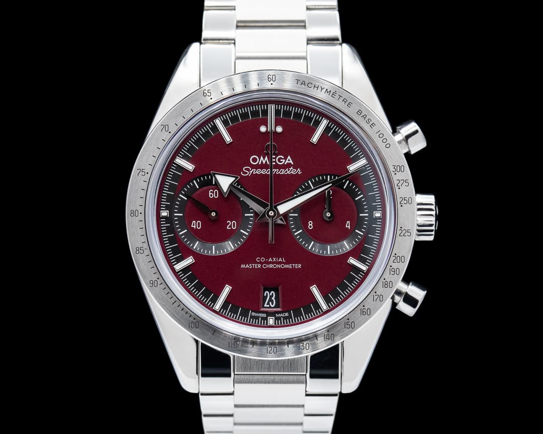Omega Speedmaster 57 Co-Axial SS Red Dial 2023 