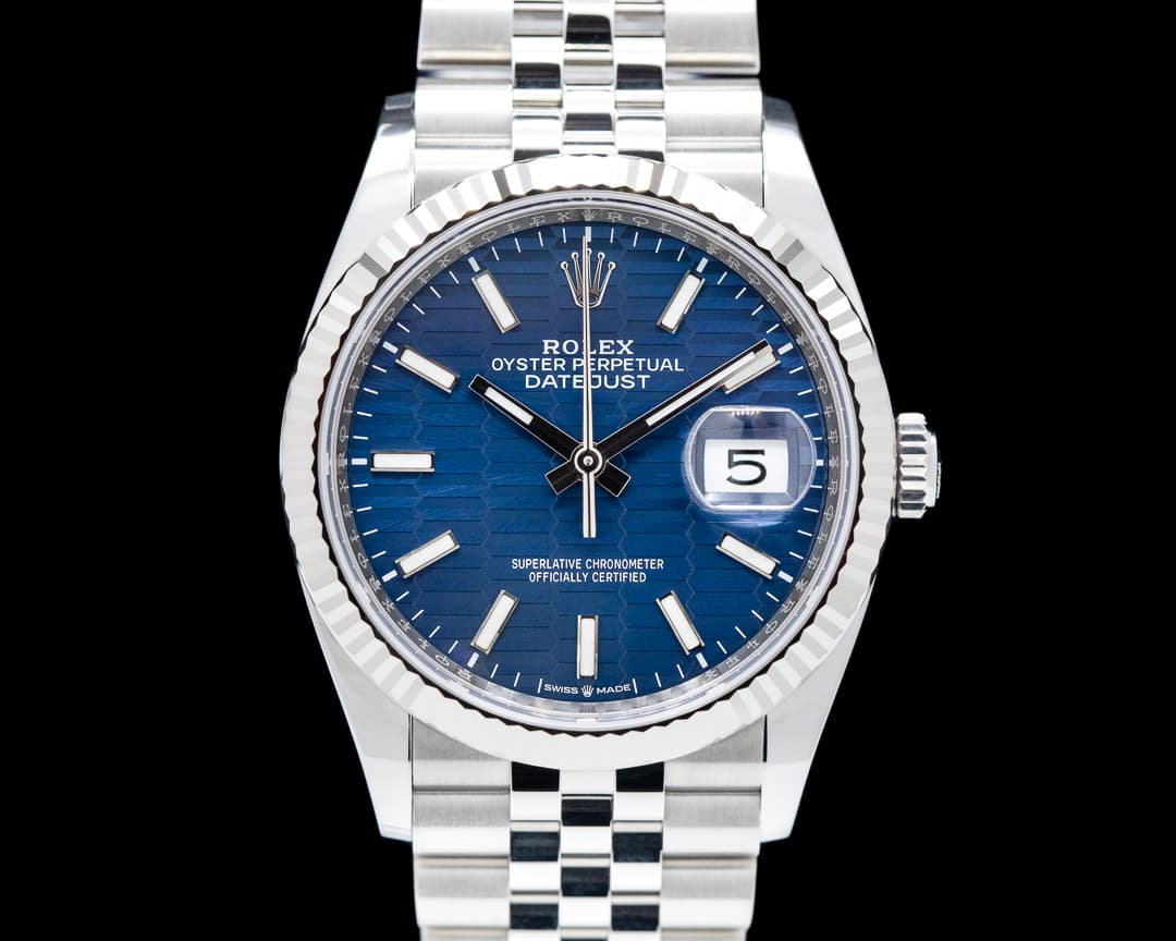 Rolex Datejust Blue Motif Dial / Jubilee 2023
