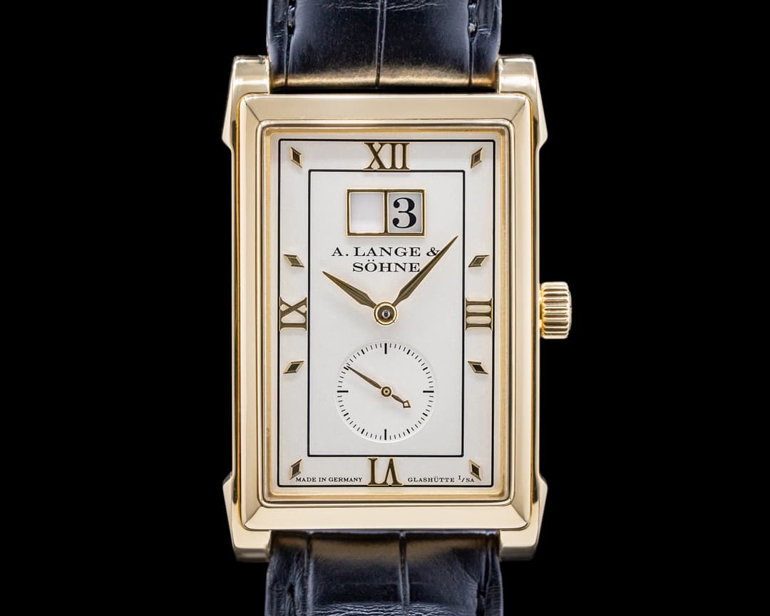 A. Lange and Sohne Cabaret 107.021 18K Yellow Gold