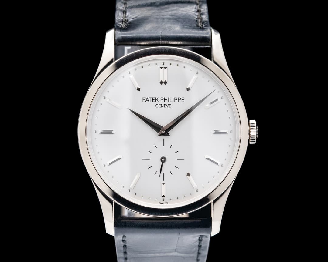 Patek Philippe Calatrava 18K White Gold Manual Wind