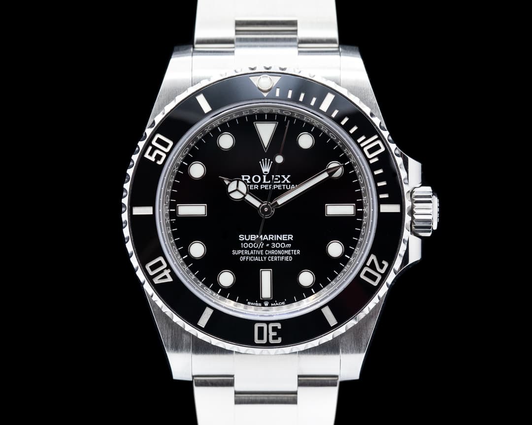 Rolex Submariner 124060 No Date Ceramic Bezel 41MM 2021