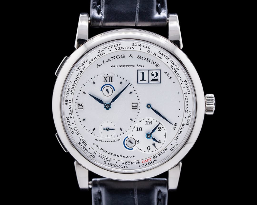 A. Lange and Sohne Lange 1 116.026 Time Zone 18K White Gold Buenos Aires Limited Edition